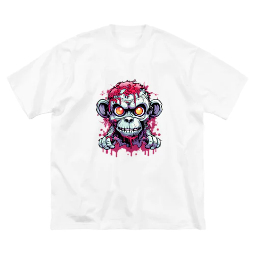 ゾンビ猿 ビッグシルエットTシャツ