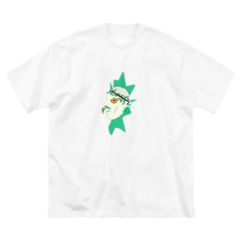 花毛さん ビッグシルエットTシャツ