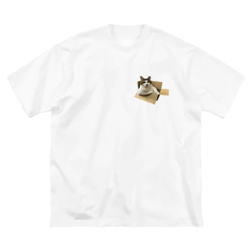 ムキムキ猫ちゃん Big T-Shirt