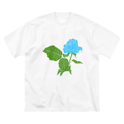 光と闇🌹🫳(奇跡の青ver) ビッグシルエットTシャツ