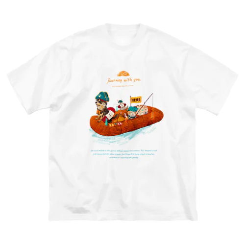 Journey with you ボートの旅 Big T-Shirt