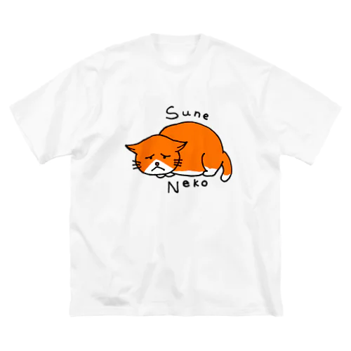 猫　スネねこ Big T-Shirt