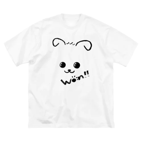 わんこA♡won!!バージョン ビッグシルエットTシャツ