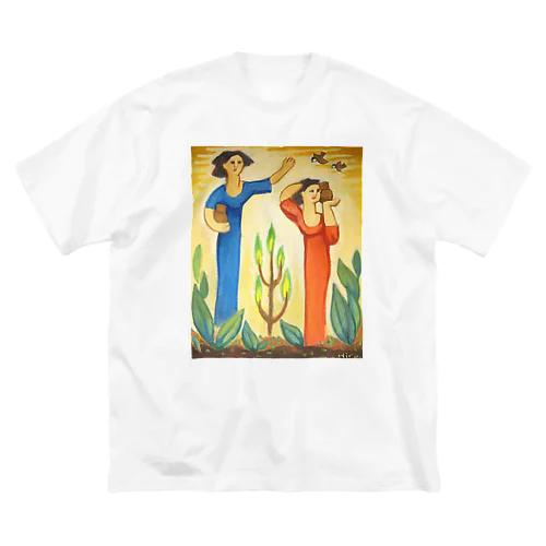 TWIN GODDES Big T-Shirt