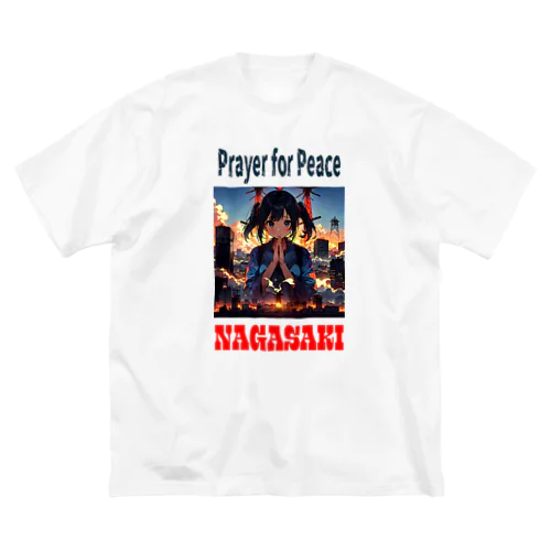 平和の祈り 02 ビッグシルエットTシャツ