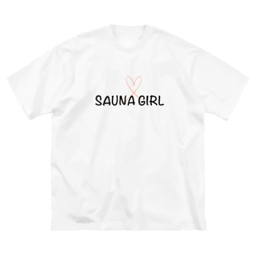 サウナガール(SAUNA GIRL)グッツ ビッグシルエットTシャツ