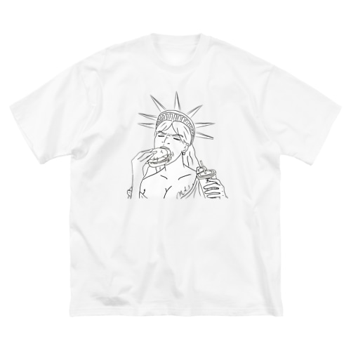 MA-1 Statue of Liberty Big T-Shirt