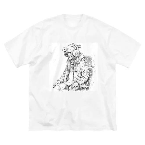 cyborg man ビッグシルエットTシャツ