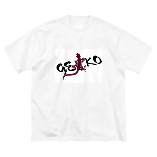 ヤモリは英語でGECKO ビッグシルエットTシャツ