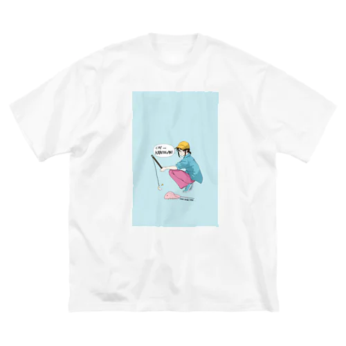 CAPandKABUTOGANI ビッグシルエットTシャツ