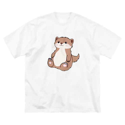 キュートなカワウソ Big T-Shirt