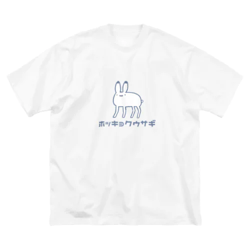 やわやわや　ホッキョクウサギ ビッグシルエットTシャツ