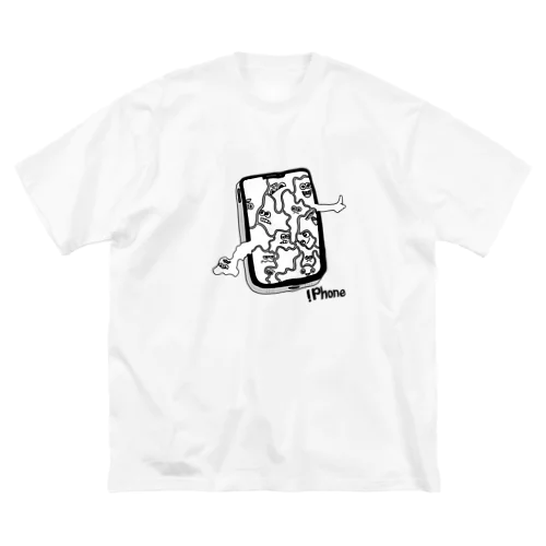 モンスターフォン ビッグシルエットTシャツ