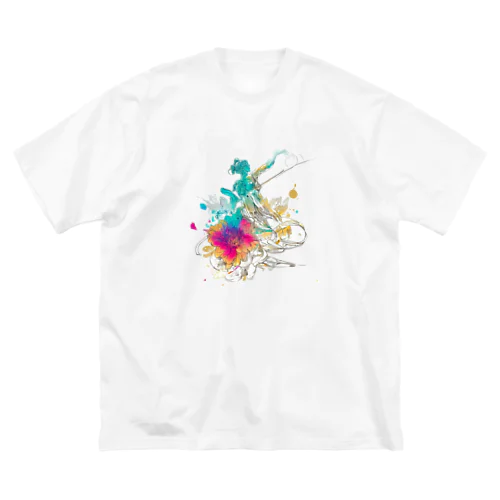 自由と欲望 루즈핏 티셔츠