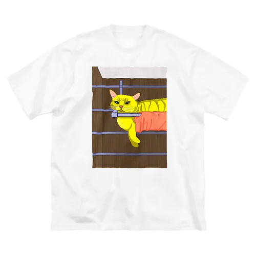 ふて寝子 ビッグシルエットTシャツ