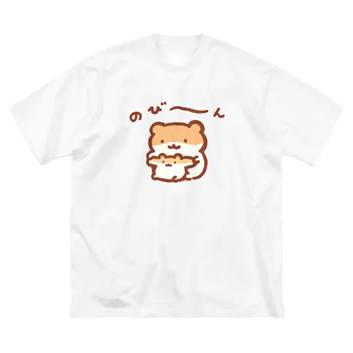 おもちはむ ビッグシルエットTシャツ