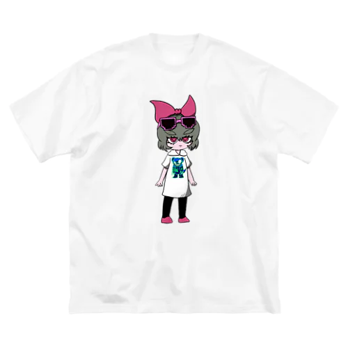 シルヴィアちゃん（ボブが着てたシャツと同じ柄のパーカーを着ている） Big T-Shirt