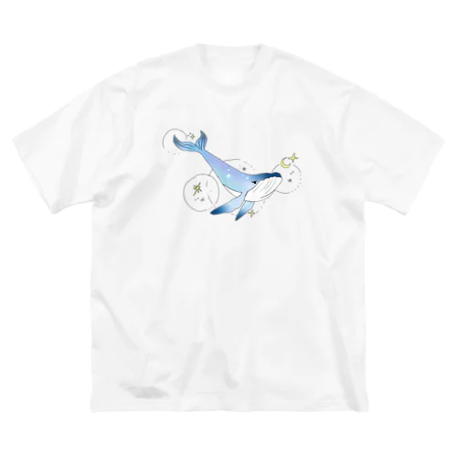 夢クジラ（くじら） ビッグシルエットTシャツ