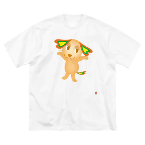 さくらんぼテレビ「ネオンドッグのハート」 Tシャツ ビッグシルエットTシャツ