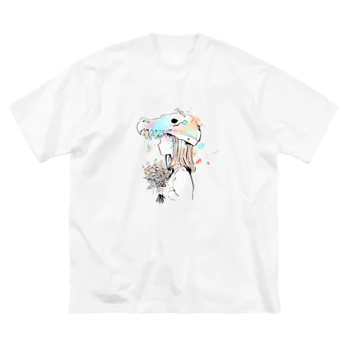 春の香り ビッグシルエットTシャツ