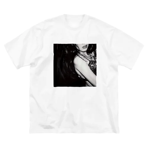 The Intersection of a Turning Woman and AI: A Genesis of New Life #011 #forntprint Big T-Shirt