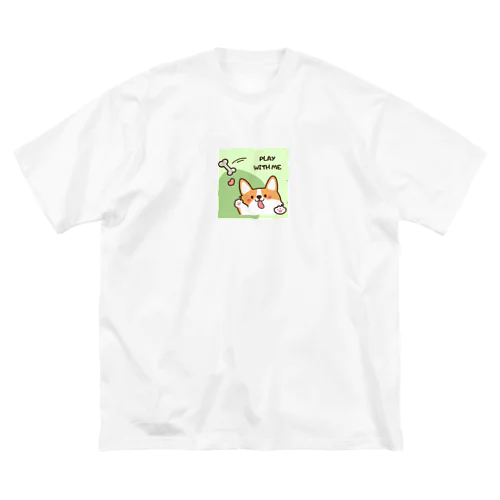 PLAY WITH ME ビッグシルエットTシャツ