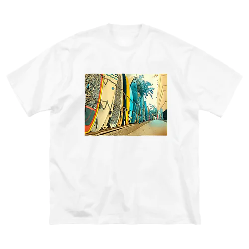 ハワイの裏通 Big T-Shirt