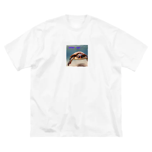 OPEN　SEA ビッグシルエットTシャツ