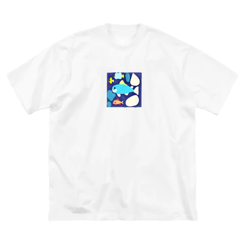 海の世界 ビッグシルエットTシャツ