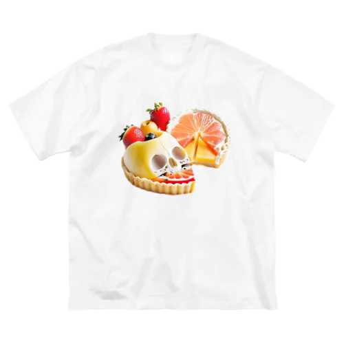 フルーツタルトの髑髏姿 ビッグシルエットTシャツ