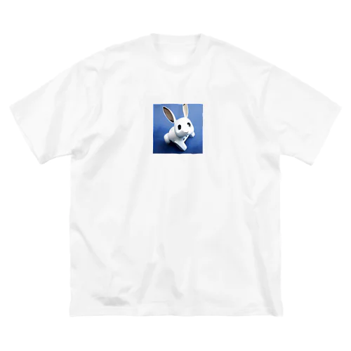 ロボットうさぎ Big T-Shirt