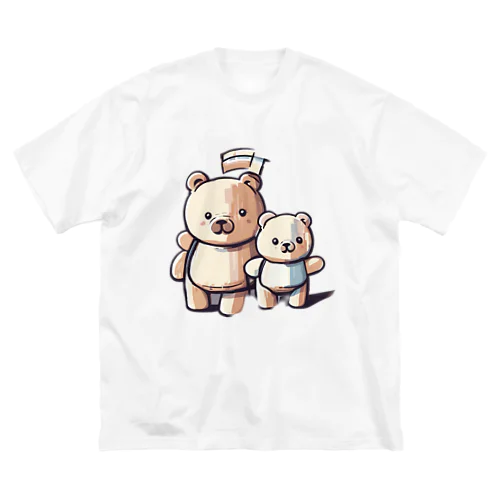 くまちゃんズ ビッグシルエットTシャツ