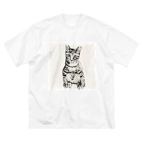 ニャンキーなコハク2 ビッグシルエットTシャツ