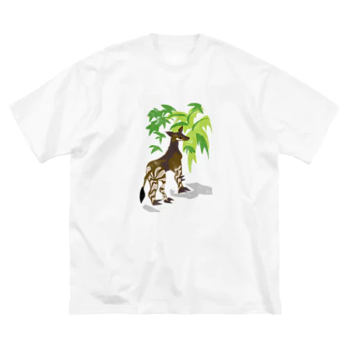 普遍的なオカピ ビッグシルエットTシャツ