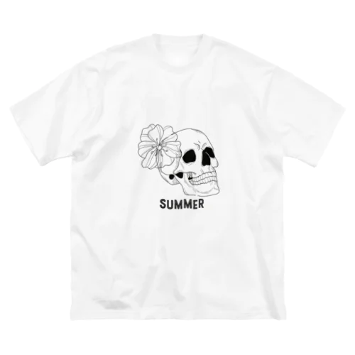 ドクロ・夏 Big T-Shirt
