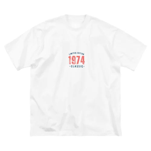1974年イラスト ビッグシルエットTシャツ