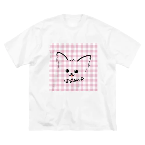 ぱぴよん♡ギンガム ビッグシルエットTシャツ