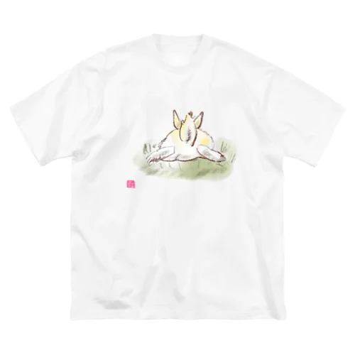  うさこ、おしり ビッグシルエットTシャツ