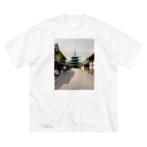 江戸 ビッグシルエットTシャツ