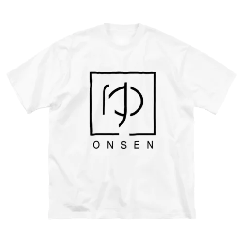 ゆ ONSEN ビッグシルエットTシャツ