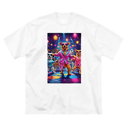 ドッグ・ダンシング・ディスコ ビッグシルエットTシャツ