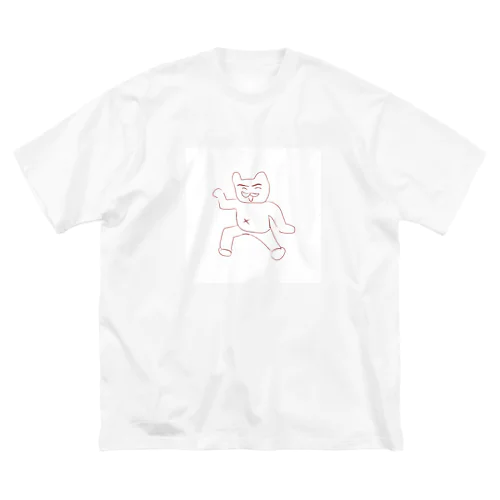 デブ猫 ビッグシルエットTシャツ