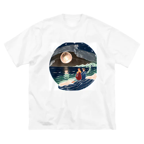 夜の海 Big T-Shirt