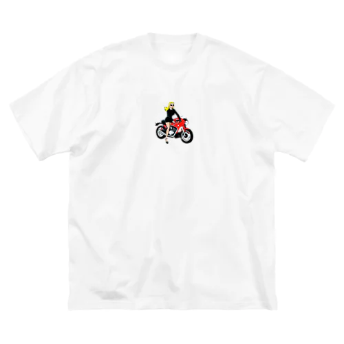 バイク女子 ビッグシルエットTシャツ