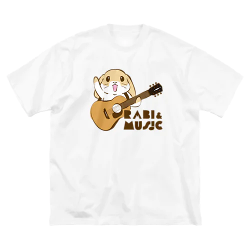 RABI & MUSIC!! 垂れ耳 ビッグシルエットTシャツ