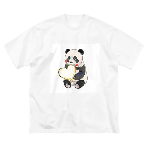 愛を送るパンダ Big T-Shirt
