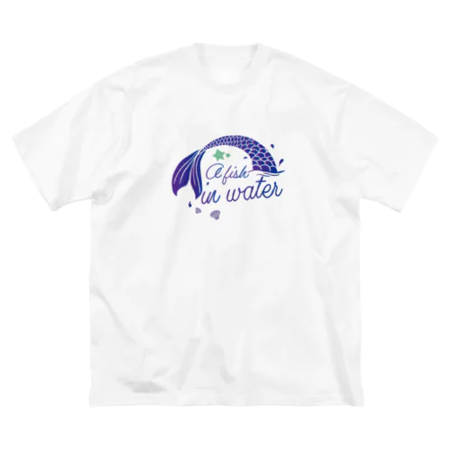 人魚のマーク Big T-Shirt