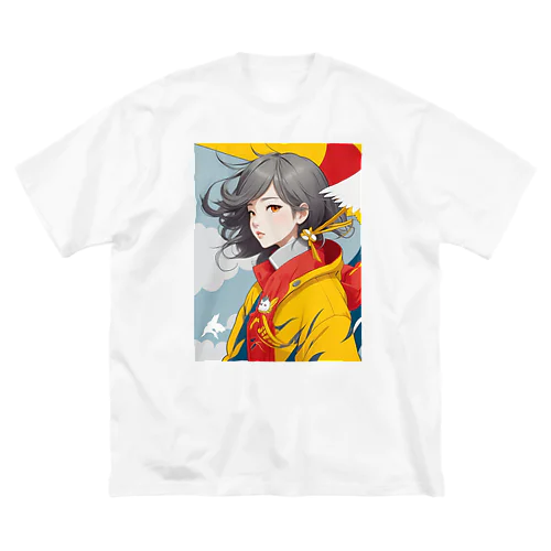 大正レトロJYOSI ビッグシルエットTシャツ