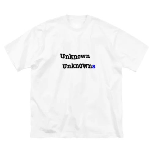 Unknown Unknowns ビッグシルエットTシャツ