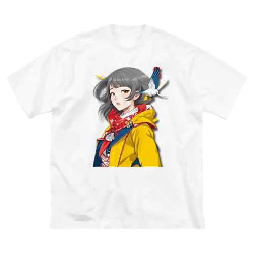 大正レトロJYOSI　レイナ Big T-Shirt